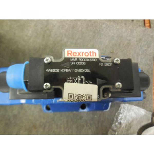 Origin REXROTH DIRECTIONAL VALVE # H-4WEH25D64/OF6EW110N9EDK25L #2 image