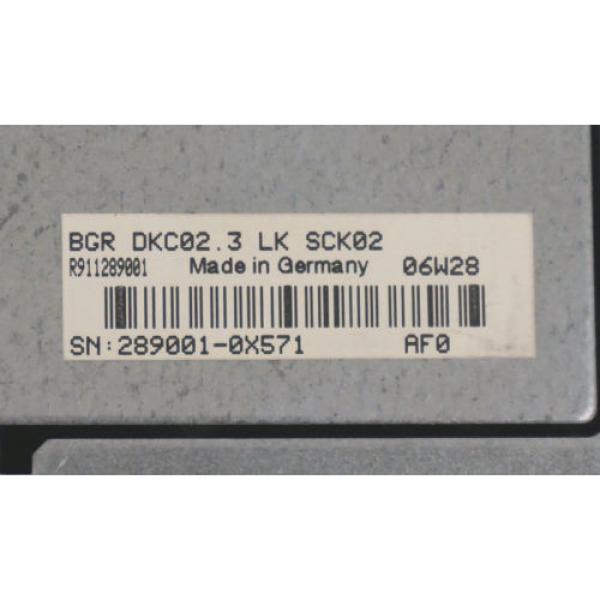 REXROTH Australia Greece INDRAMAT DKC02.3-040-7-FW SERVO DRIVE W/ BGR-DKC02.3-LK-SCK02 #4 image