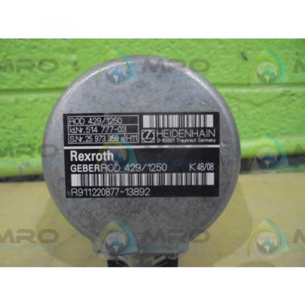 REXROTH Germany Dutch (GERBER-ROD) R911220877-13892 (429/1250) *NEW NO BOX* #1 image