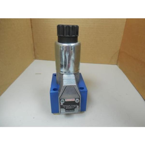 Origin REXROTH POPPET VALVE R900203763 COIL R901104847AS 88716 24VDC 125A 125 AMP A #1 image