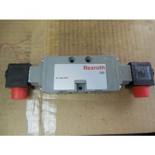 Rexroth Germany Singapore Double Solenoid Valve 0820 023 992 0820023992 143 PSI 24 VDC New #1 image